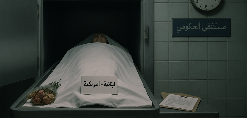 جثة أميركية للدفن
