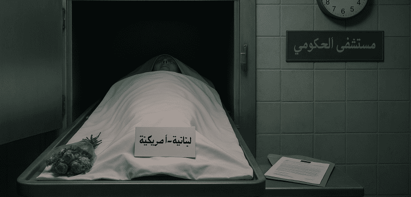 جثة أميركية للدفن