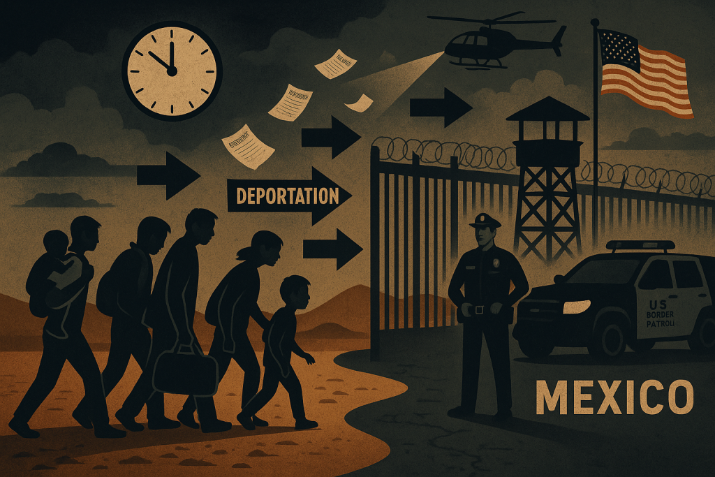 Mexico borders