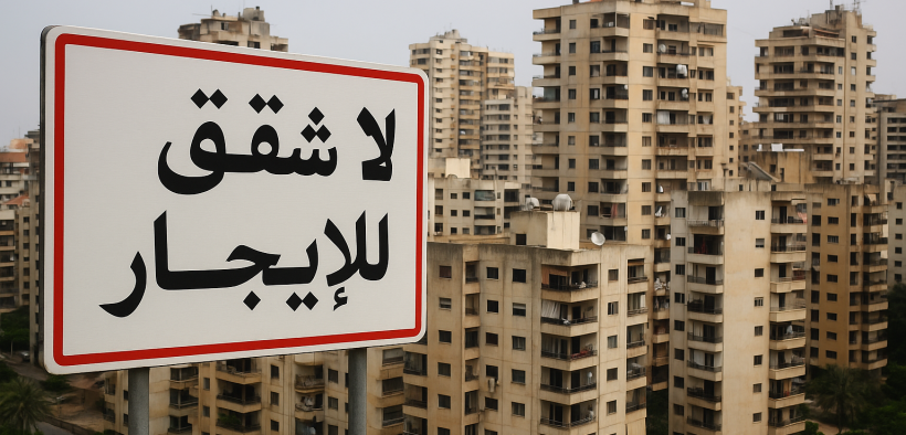 لا شقق للإيجار في صيدا