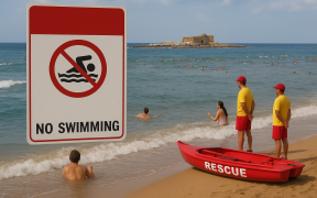danger swimming