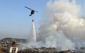 fire garbage
