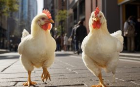 Chickens and saida