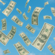 flying dollars