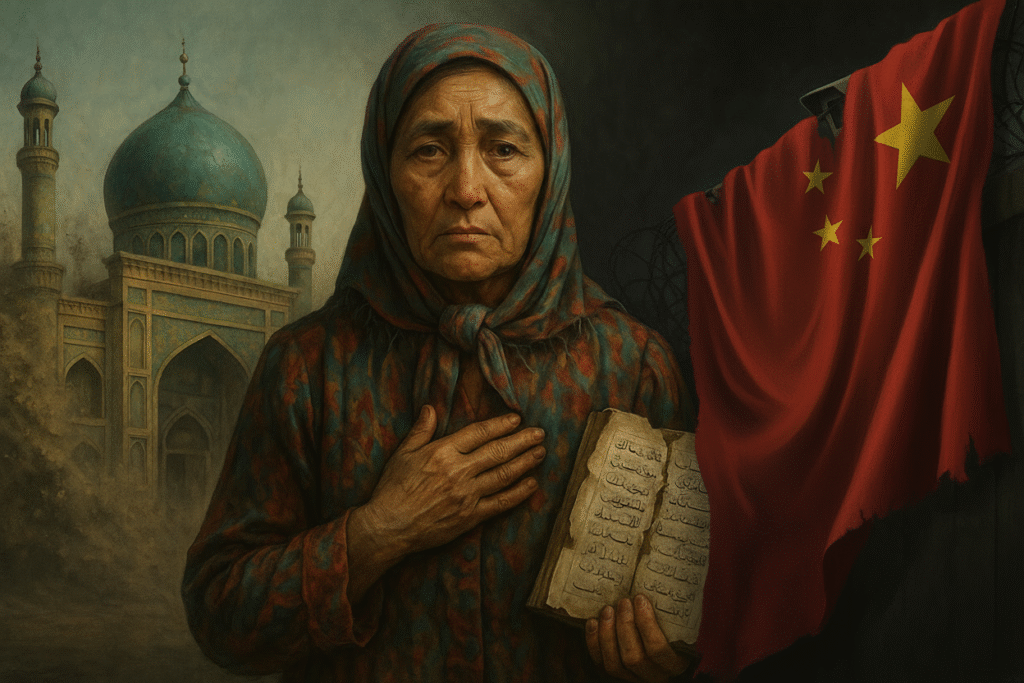 uyghur_suffering_with_flag