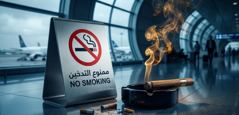 السيكار والمطار