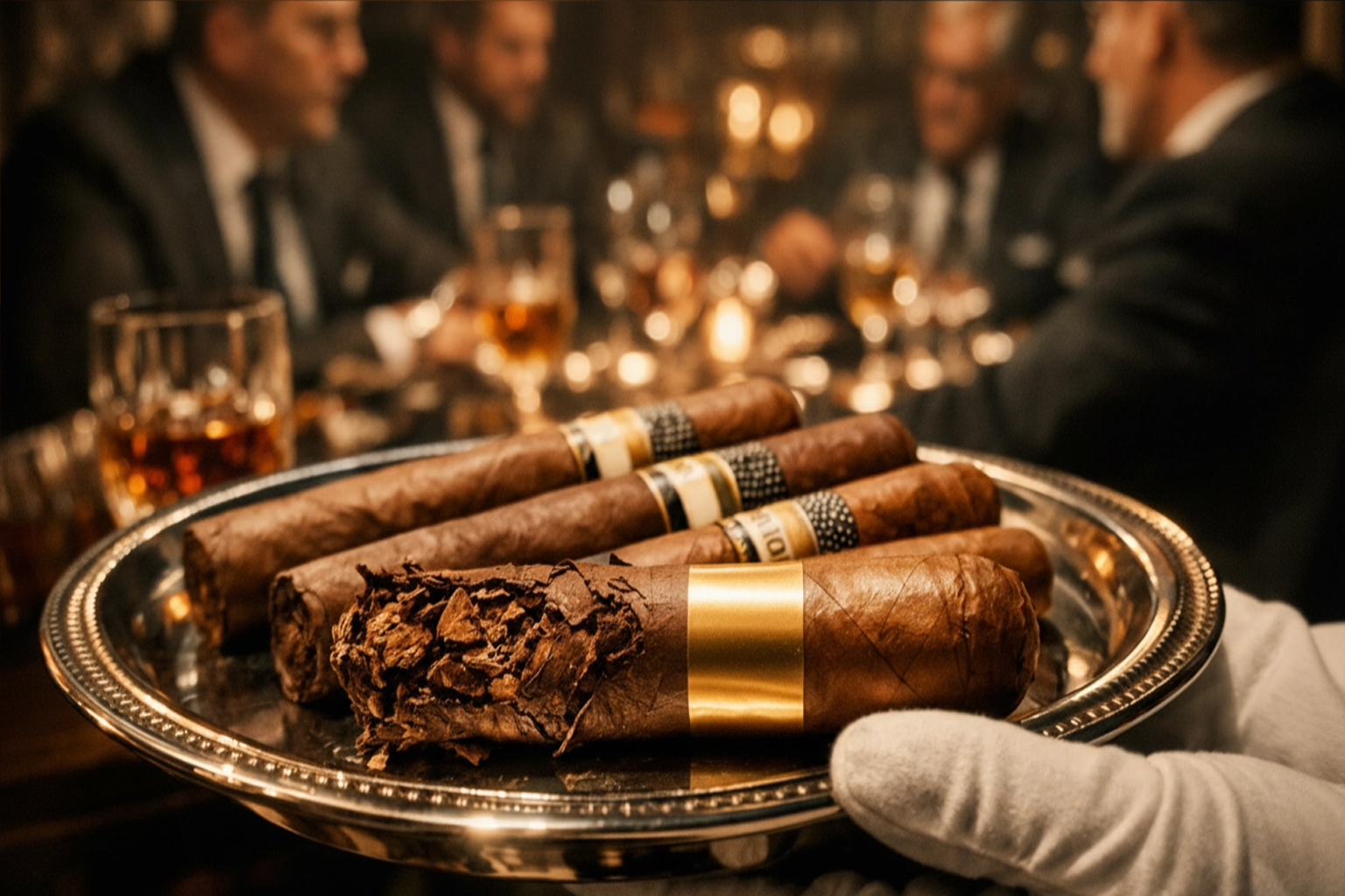 عشاء “السيكار المغشوش”