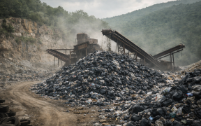 كسارات نفايات