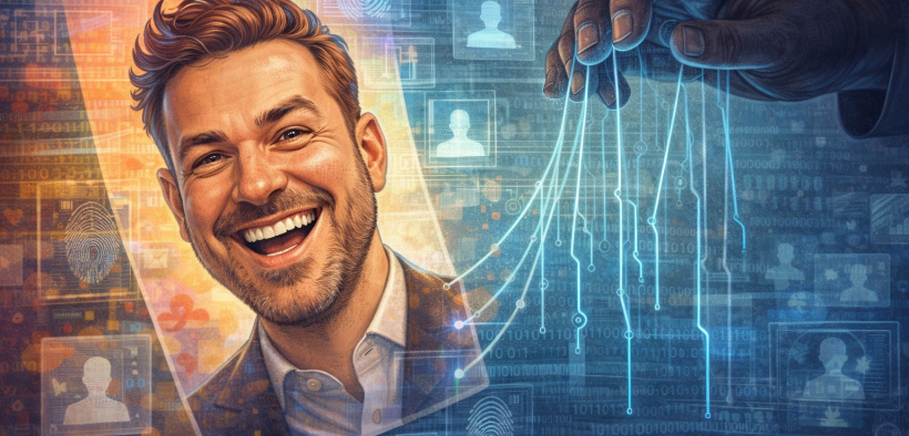 Digital connection in a caricatured world