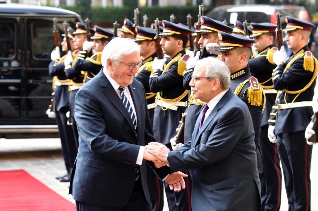 German president in lebanon 1