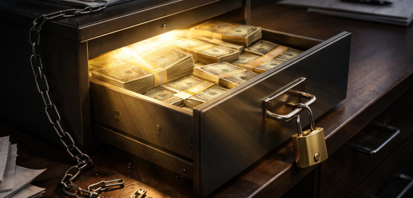 Golden glow of broken security