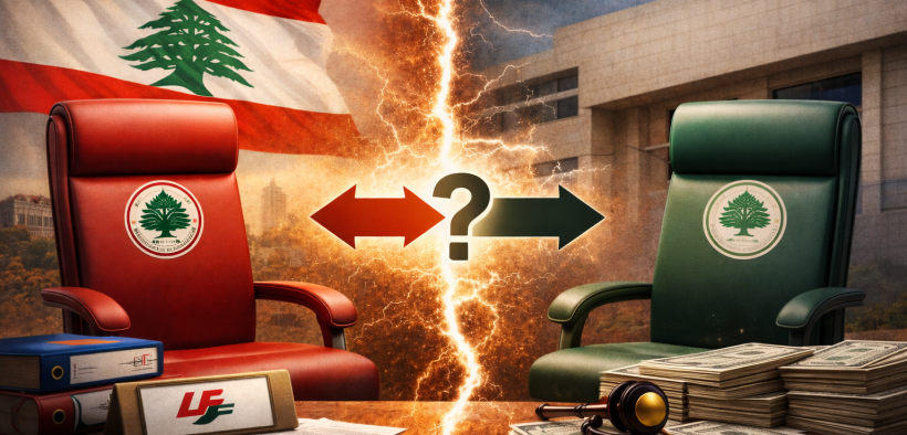 Political divide and uncertain exchange