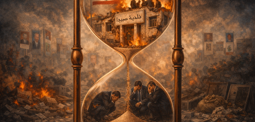 Sidon's hourglass of collapse