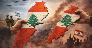 Divided Lebanon conflict and destruction