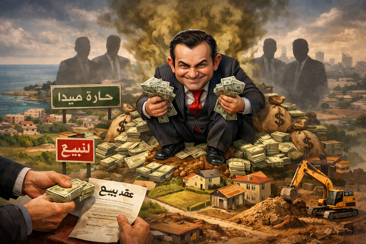 Greedy broker amidst property dealings