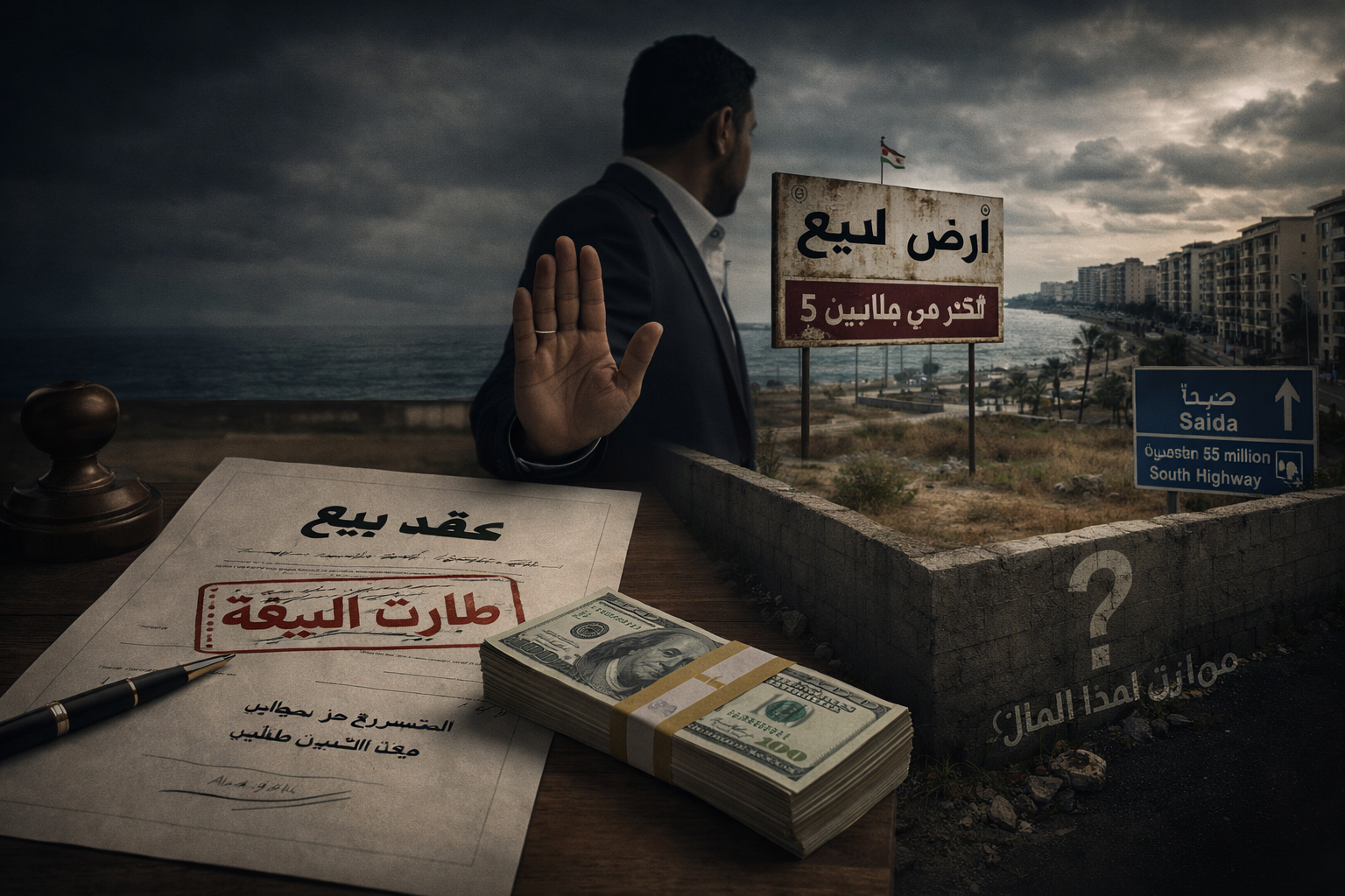 Secrecy and deals in Saida