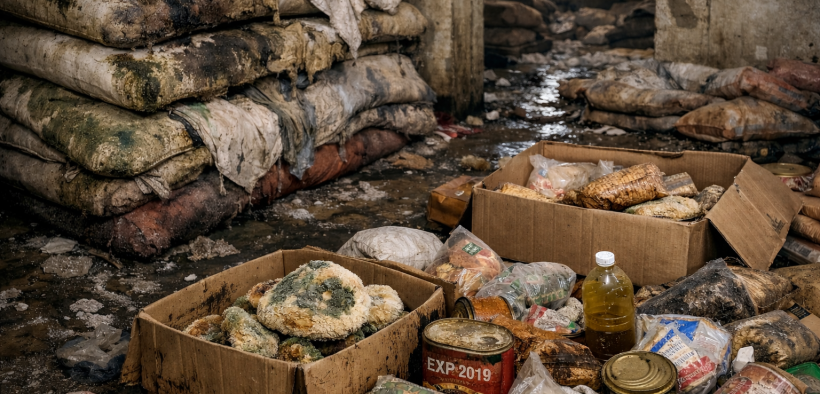 storage of decayed supplies