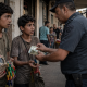 Beggars in the streets