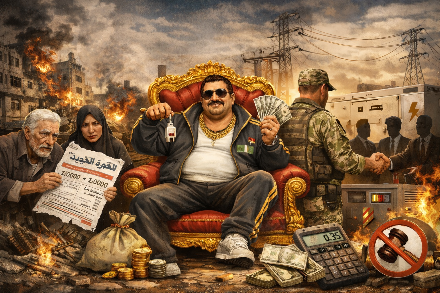 Corrupt power and its consequences