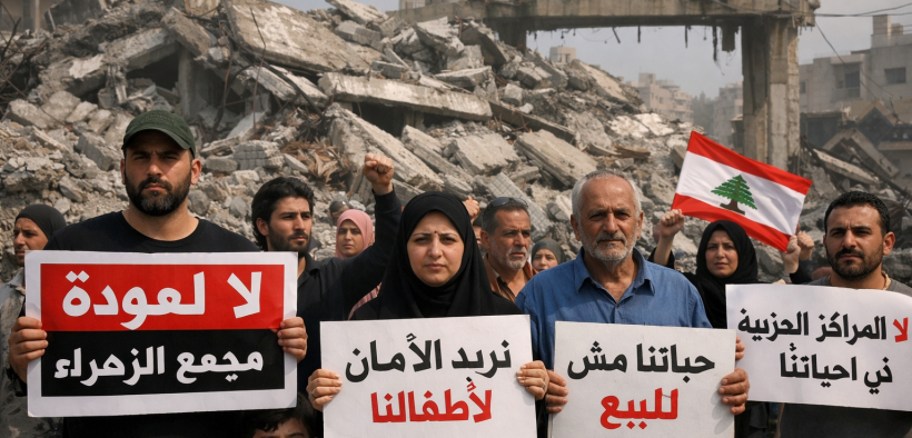 Protest against Al-Zahraa Complex reconstruction