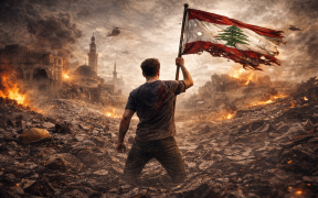 Standing firm amidst destruction