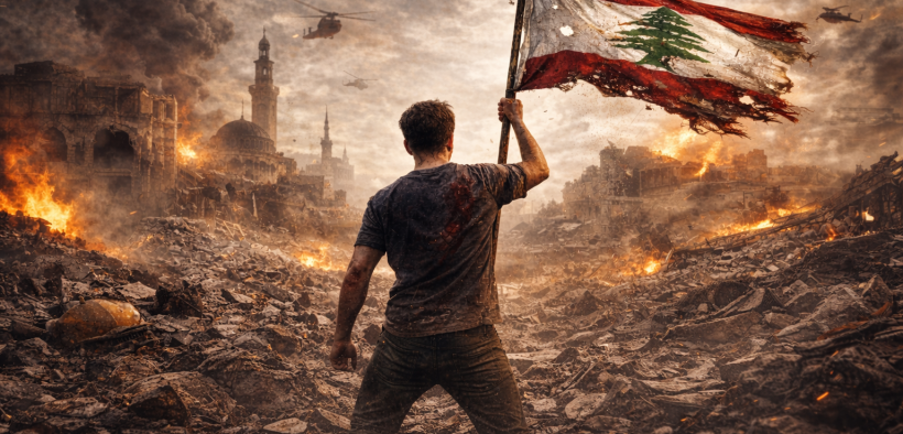 Standing firm amidst destruction