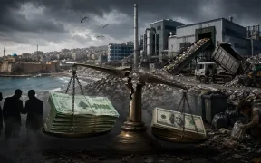 Corruption and waste in coastal industry