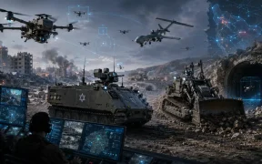 Futuristic battlefield command and control
