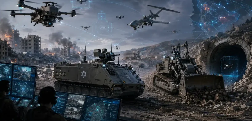 Futuristic battlefield command and control