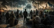 Waiting for escape in chaos