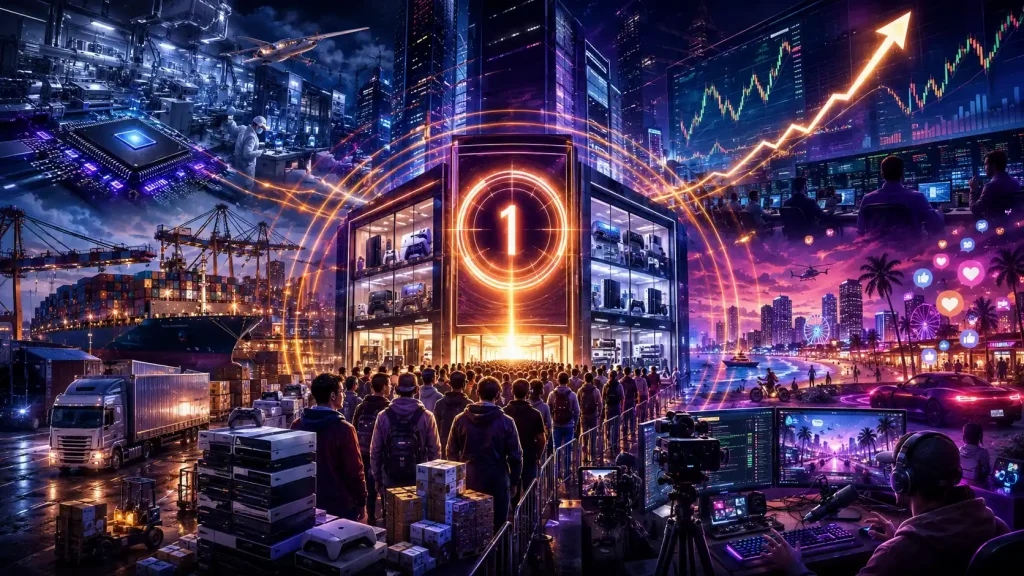Futuristic impact on gaming and industry