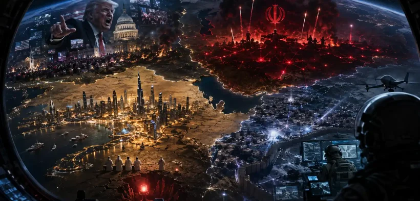 Geopolitical chaos in a hi-tech view