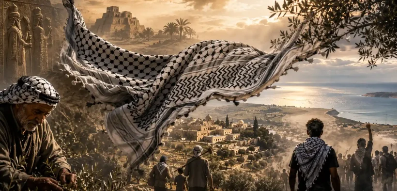 Keffiyeh across time and struggle