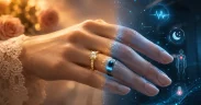 Romantic meets futuristic with smart ring
