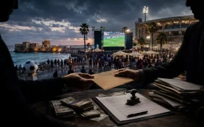 Secretive deal at coastal festival