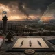 Tense diplomacy amid conflict and peacekeepers