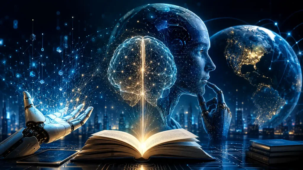 Cybernetic brain and futuristic network