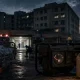 Emergency under dim skies