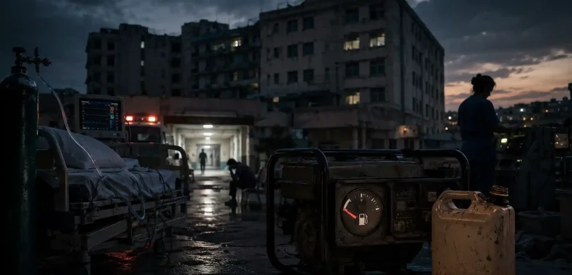 Emergency under dim skies