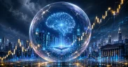 Fragile AI bubble in market chaos