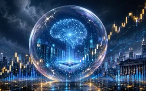 Fragile AI bubble in market chaos