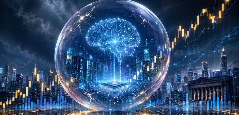 Fragile AI bubble in market chaos