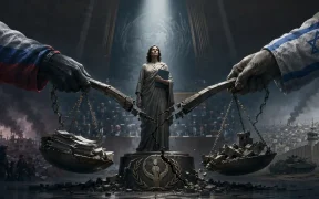 Shattered justice in a divided world