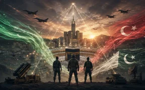 Defenders Beneath the Sacred Skyline
