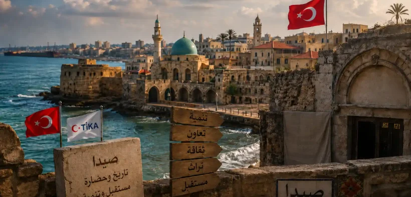 Golden Hour over Sidon’s Historic Port