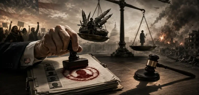Judgment Amid Protest and War