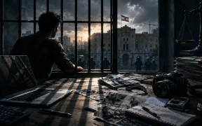 Noir Investigator Behind the Bars