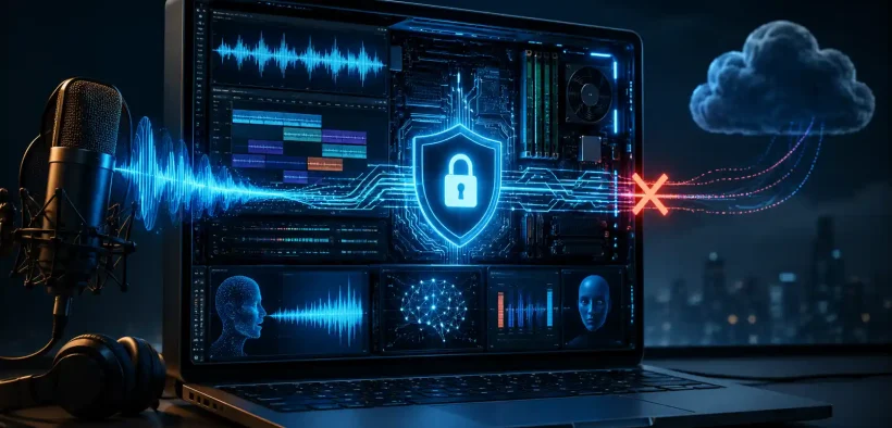 Secure Local Audio AI Studio