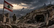 Lebanese Outpost Overlooking a War-Torn Valley
