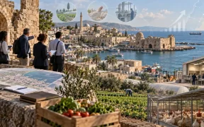 Mediterranean Harbor Growth Panorama